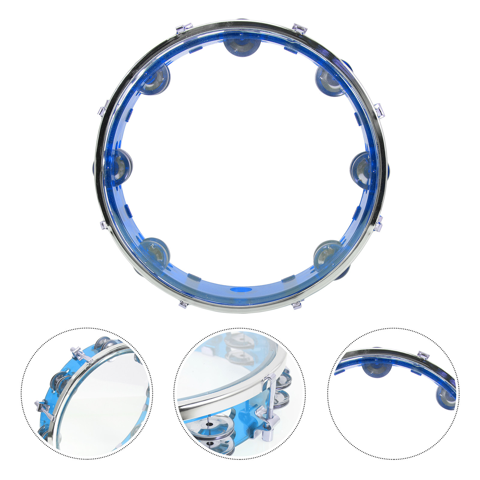 Musical Instrument Net - Tambourin léger de qualité supérieure pour