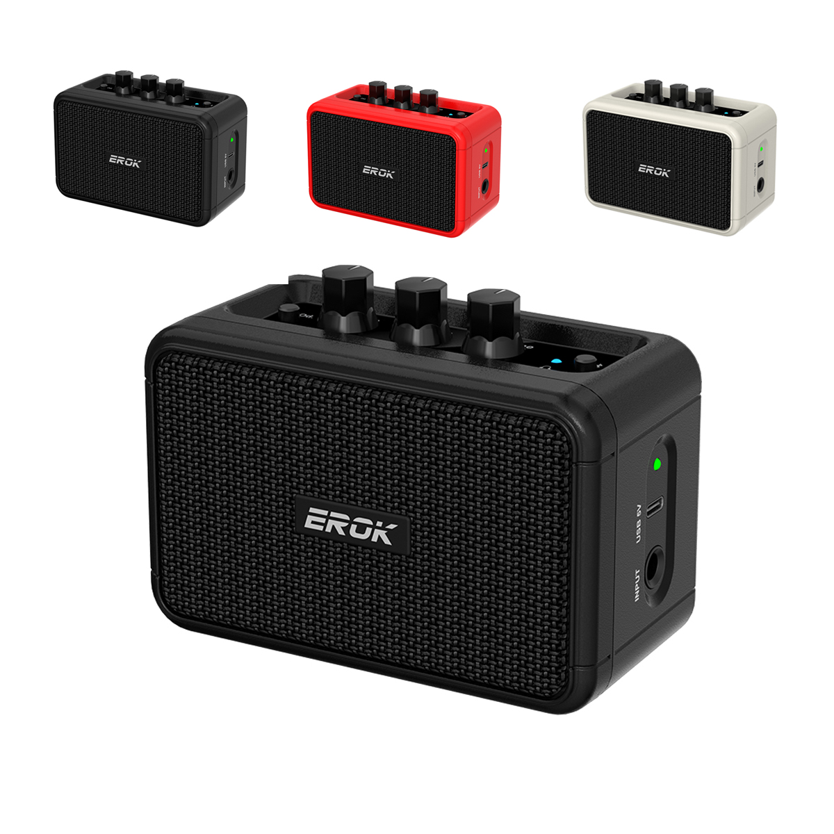 Musical Instrument Amplifier - Amplificateur de guitare portable EROK Mini