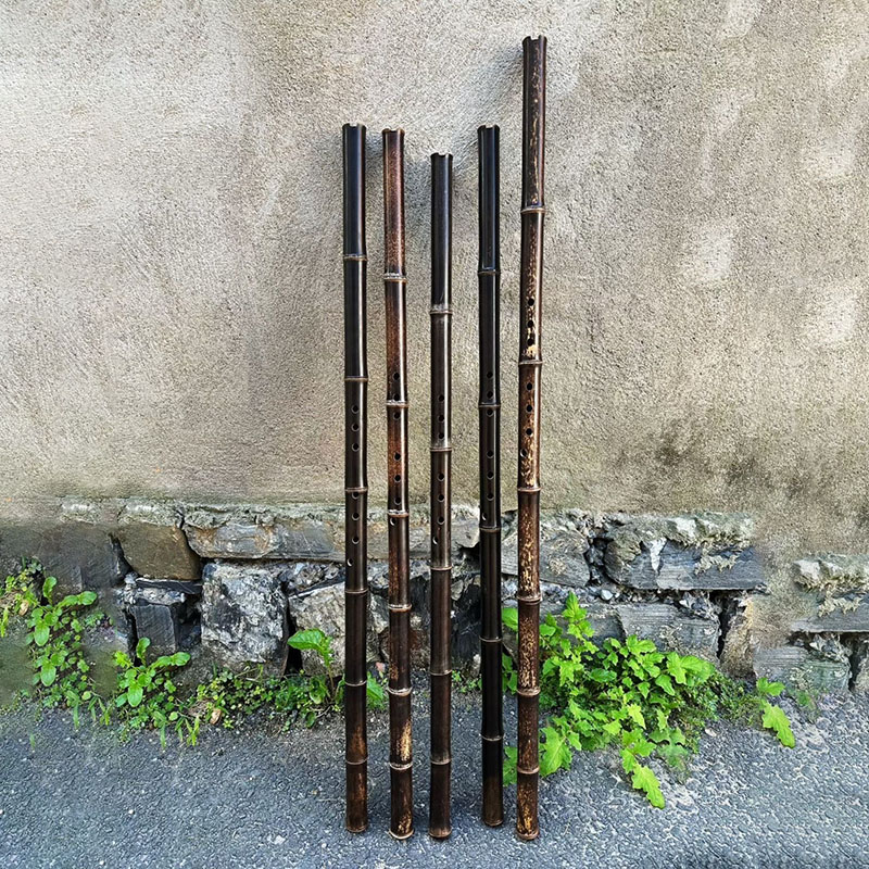 Musical Instrument In Chinese - 8 trous violet bambou Xiao G/F