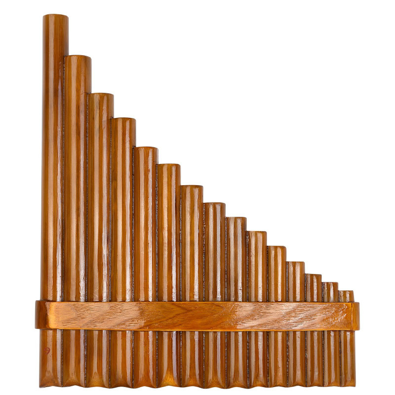 Musical Instrument In Chinese - 15 tuyaux G clé flûte Pan