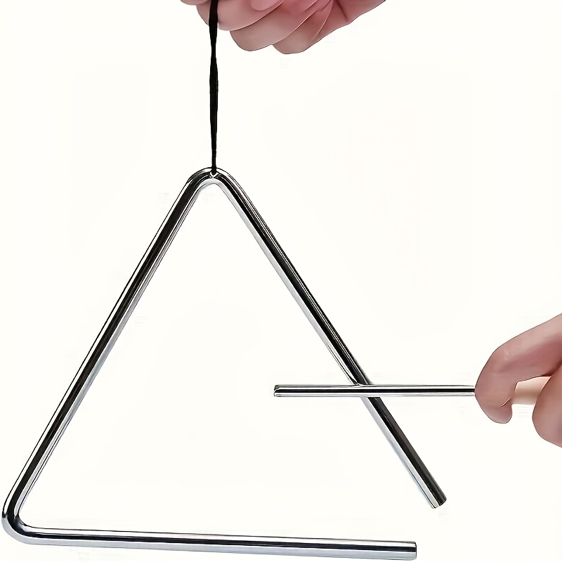 Triangle Beater Music - Ensemble d'instruments triangulaires professionnels, outil musical