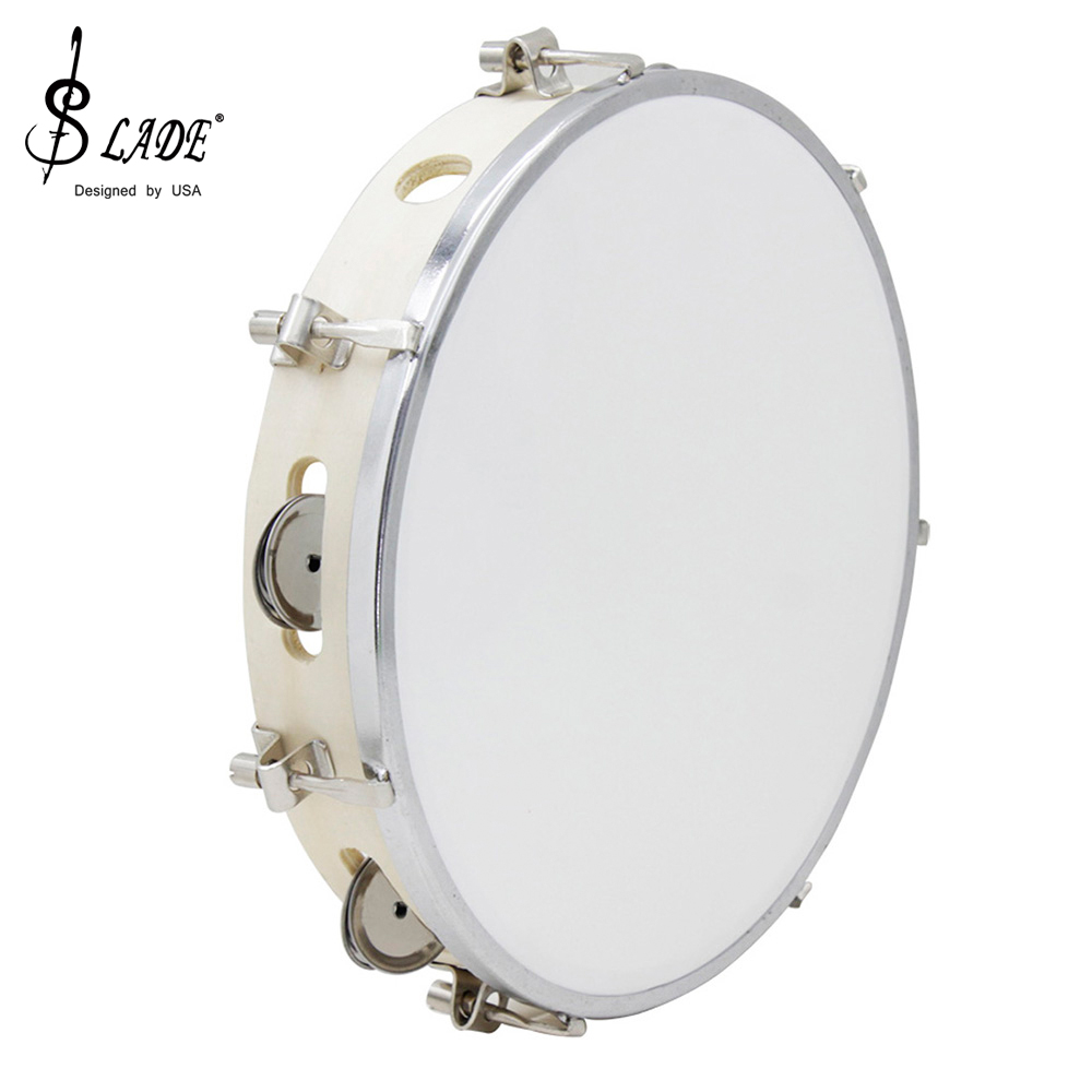 Tambourine Hand Drum - SLADE 10 pouces tambourin réglable en