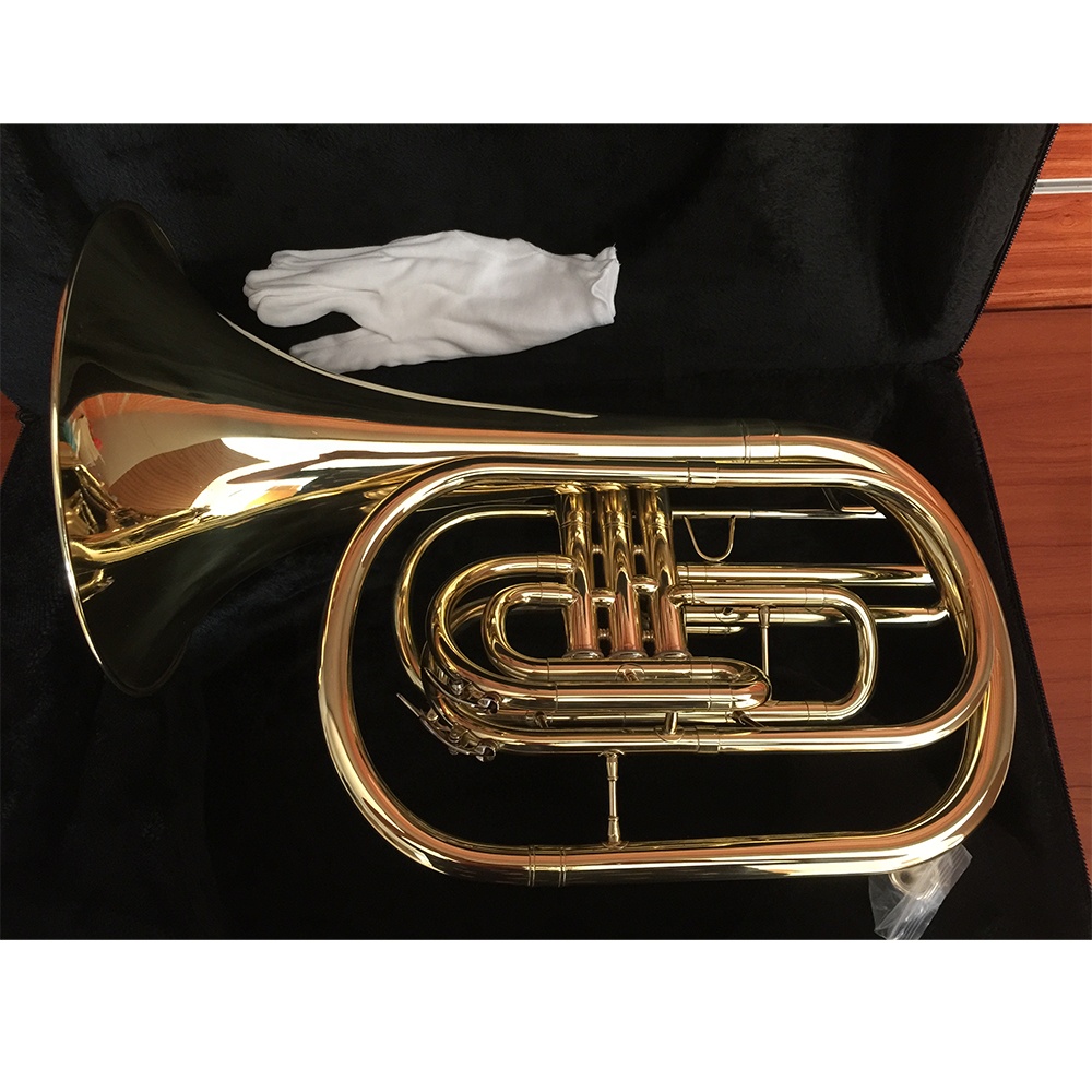 Bb Corne de marche laquée or,  - Musical Instrument French avis et prix