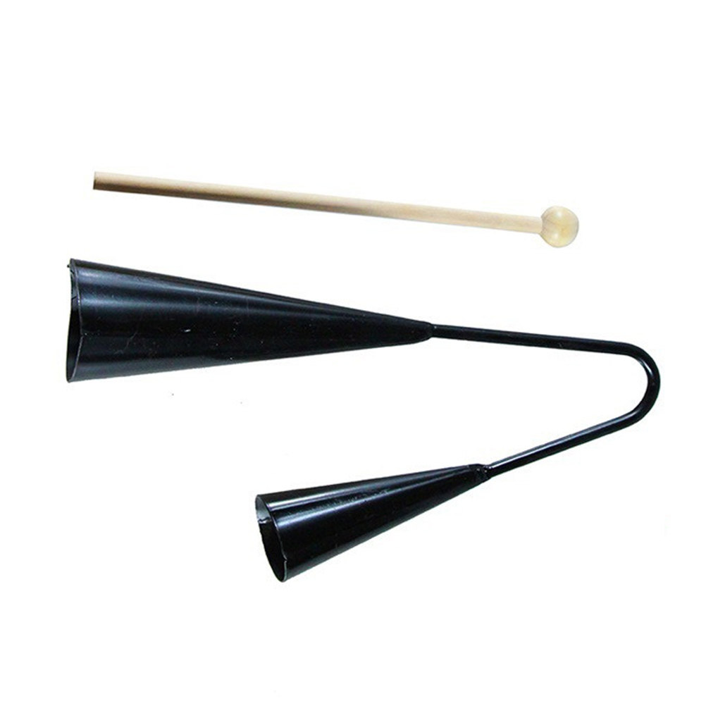 Cloche Agogo Bicolore Noire en - Musical Instrument Agogo avis et prix