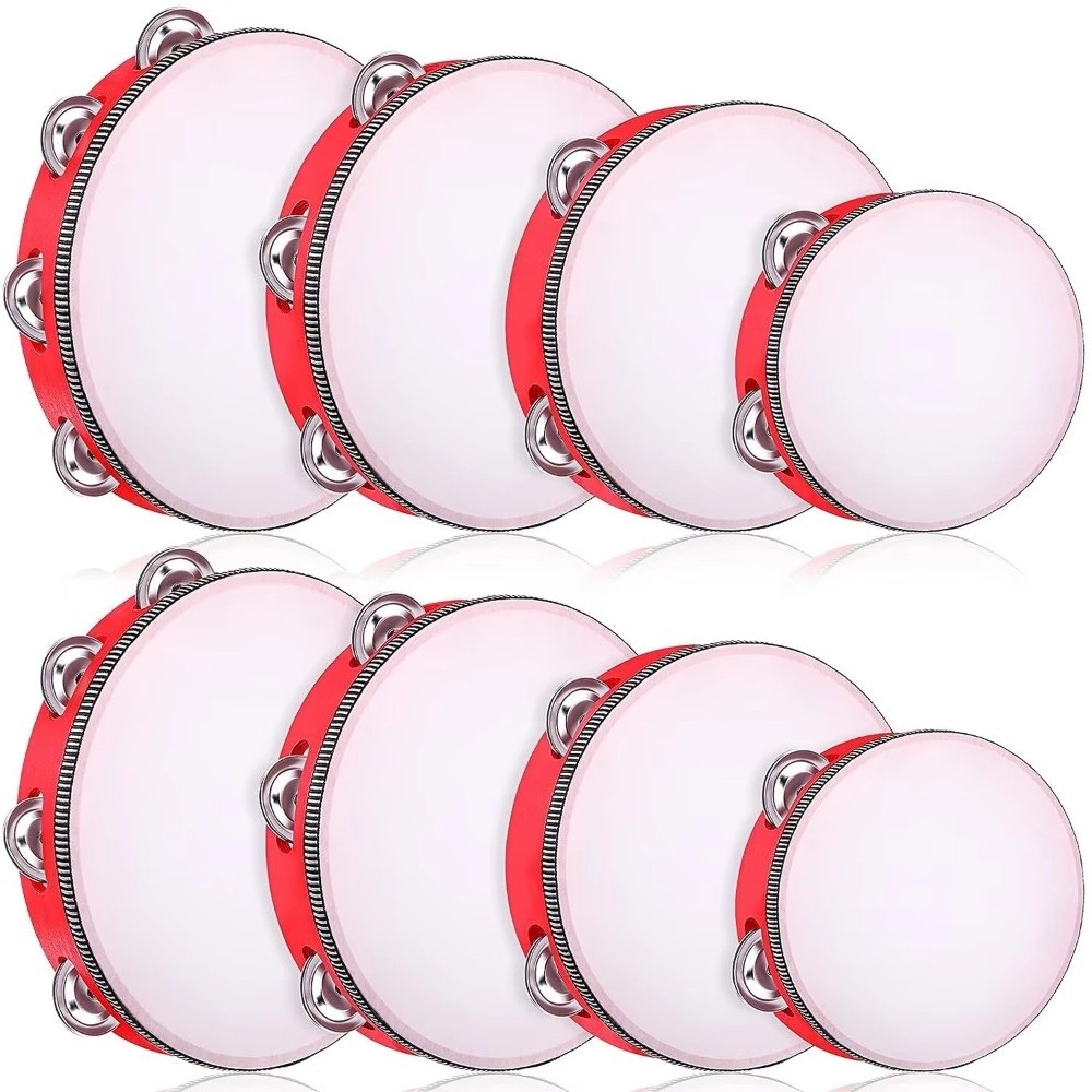 Tambourin à main en métal de 4 - Tambourine Hand Drum avis et prix