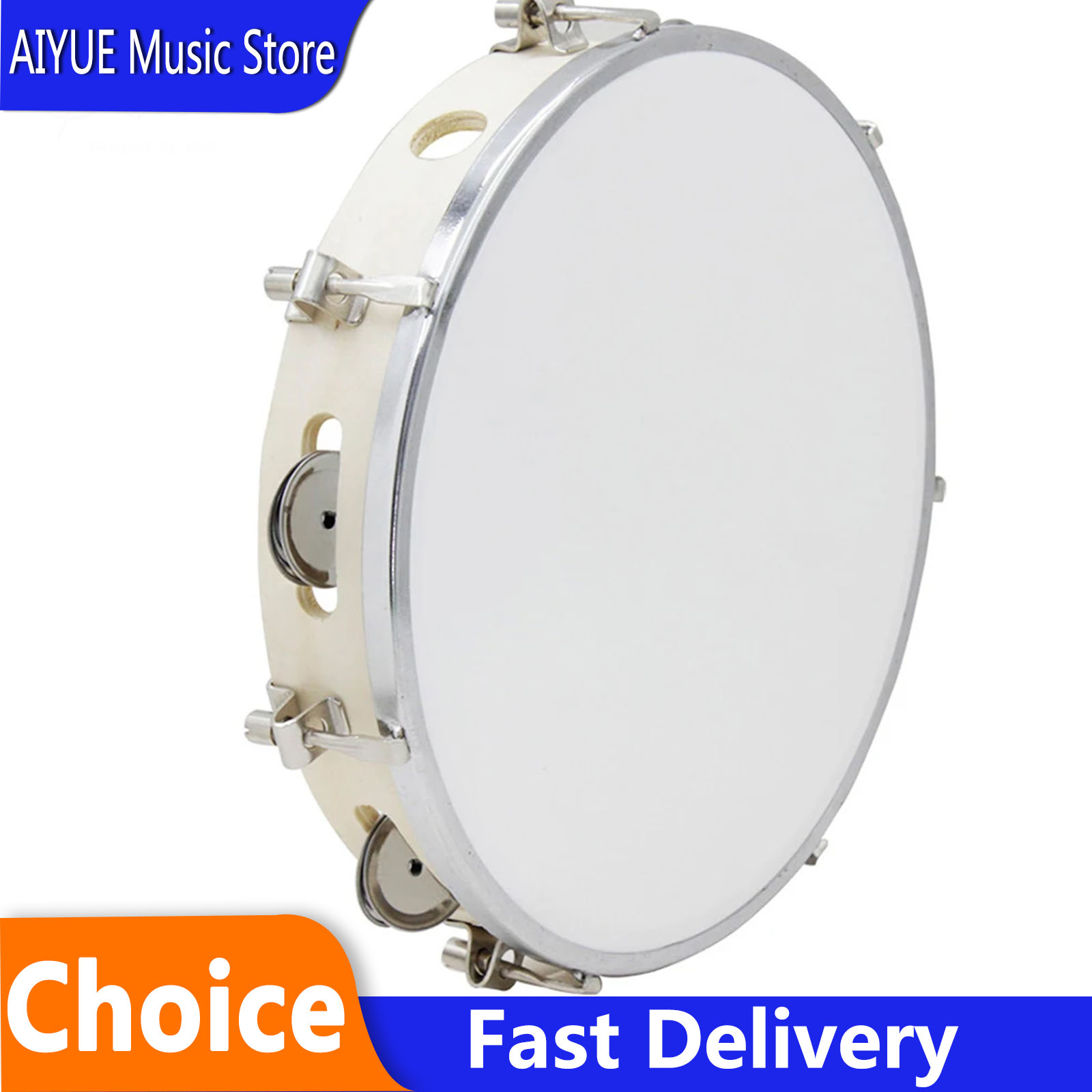 SLADE Tambourin réglable de 10 - Tambourine Hand Drum avis et prix