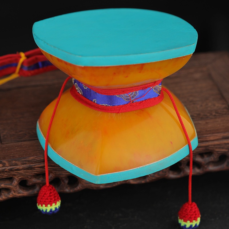 Tambourins népalais faits à la - Tambourine Hand Drum avis et prix