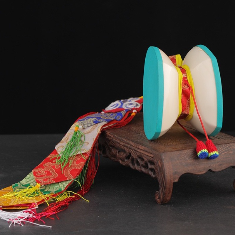 Tambourins népalais faits à la - Tambourine Hand Drum avis et prix