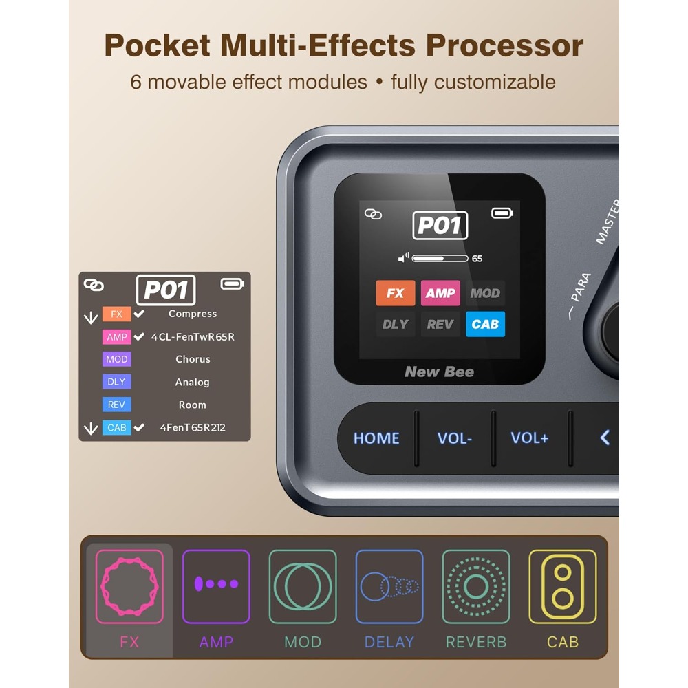 Processeur de guitare multi-ef - Musical Instrument Amplifier avis et prix