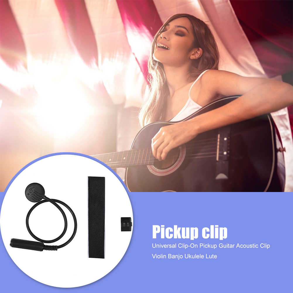 Clip de micro piézo universel  - Musical Instrument Amplifier avis et prix