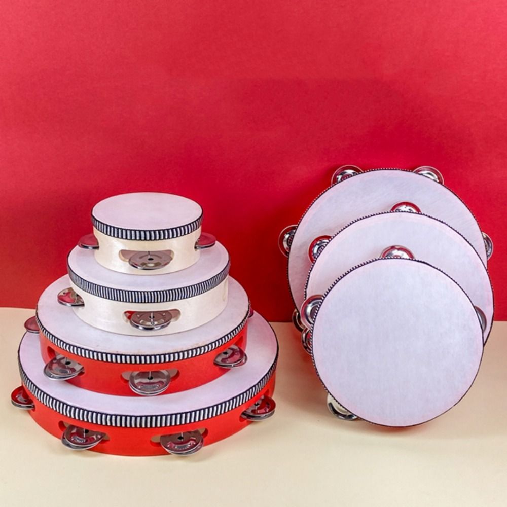 Tambourin à main en bois et mé - Tambourine Hand Drum avis et prix