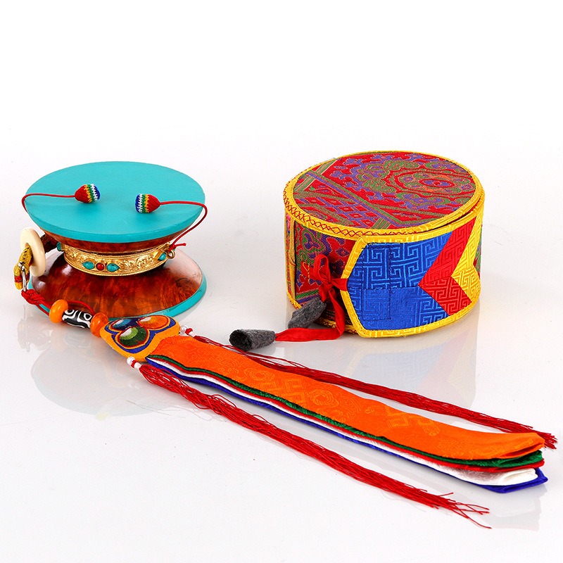 Tambourins népalais, tambour t - Tambourine Hand Drum avis et prix