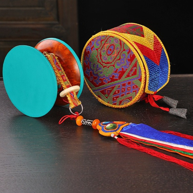 Tambourins népalais, tambour t - Tambourine Hand Drum avis et prix