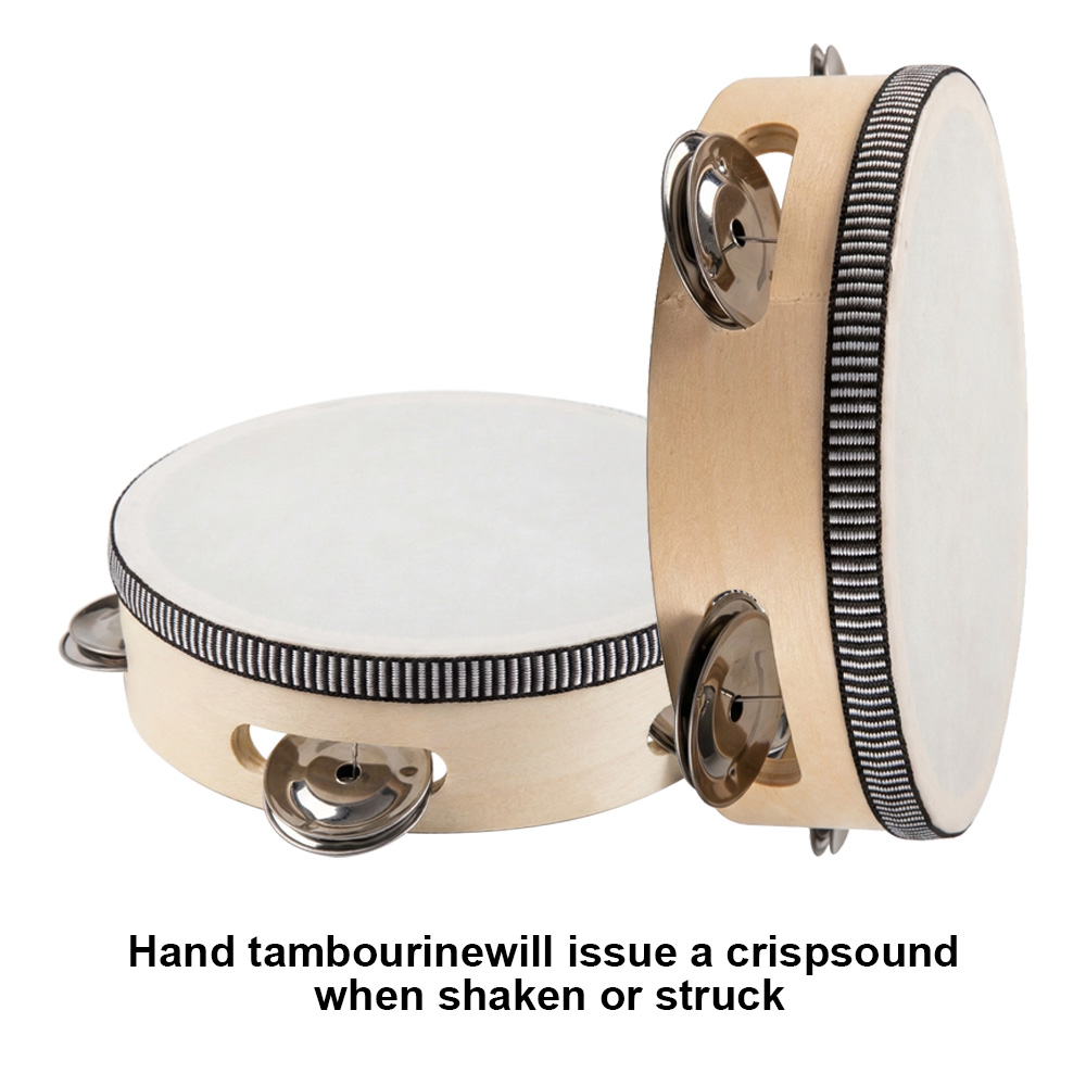 Tambourin à main de 6 pouces,  - Tambourine Hand Drum avis et prix